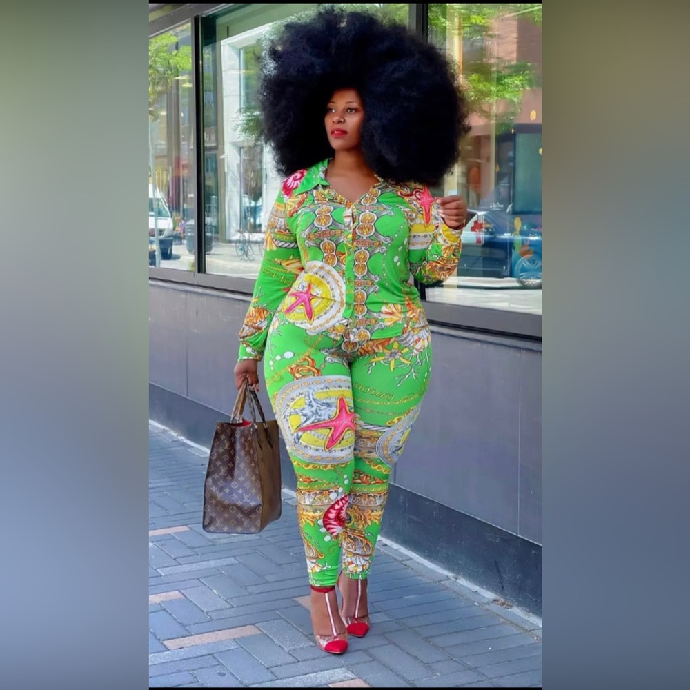 Feeling Green Pant Set
